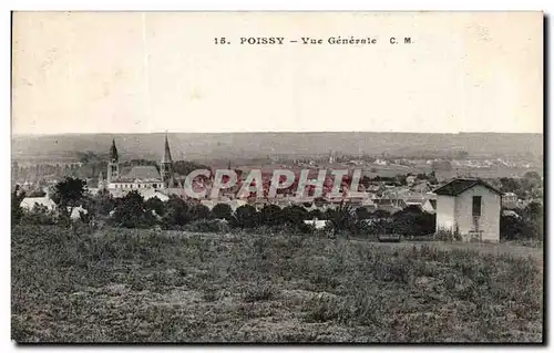 Cartes postales Poissy Vue Generale