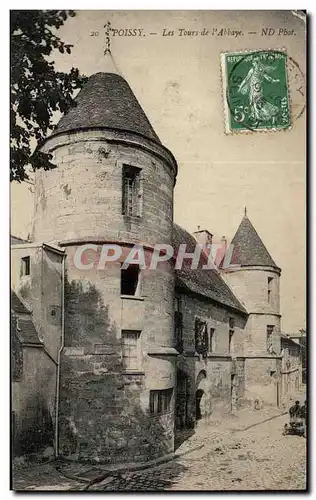 Cartes postales Poissy Les Tours de I Abbaye