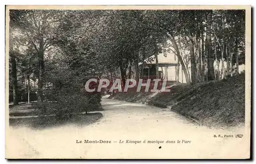 Ansichtskarte AK Le Mont Dore Le Kiosque a Musique dans Le Parc