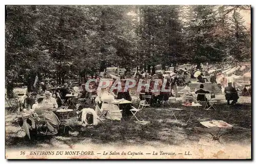 Ansichtskarte AK Environs Du Mont Dore Le Salon du Capucin