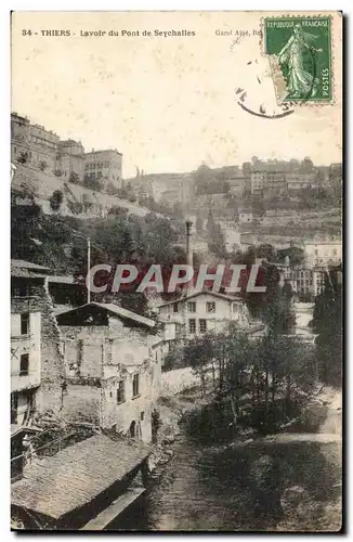 Cartes postales Thiers Lavoir du Pont Seychalles