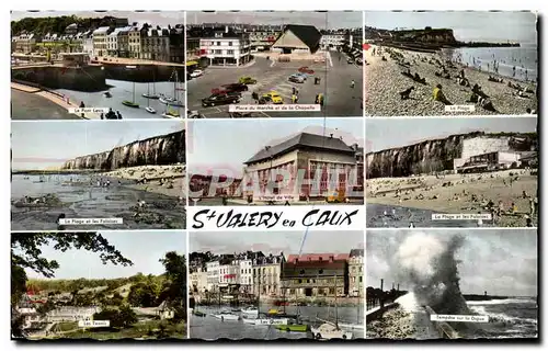 Cartes postales Saint Valery en Caux Souvenirs