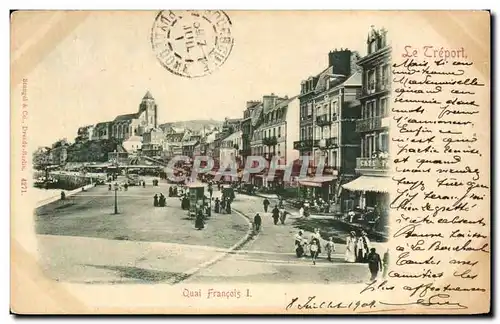 Cartes postales Le Treport Quai Francois