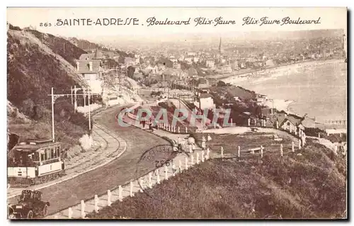 Cartes postales Saint Adresse Boulevard Felix