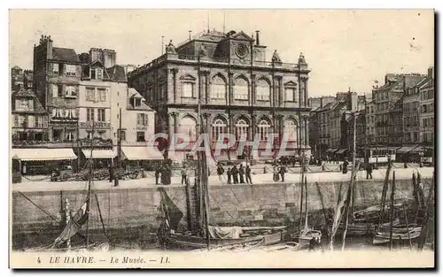 Cartes postales Le Havre Le Musee Bateaux