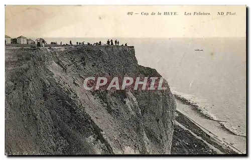 Ansichtskarte AK Cap de La Heve Les Falaises