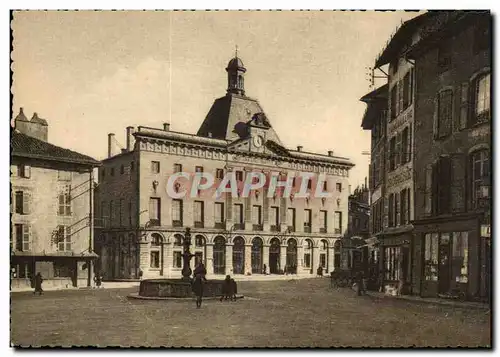 Ansichtskarte AK Le Cantal Pittoresque Aurillac Place de I Hotel de Ville et Mairie