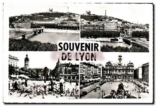 Ansichtskarte AK Souvenir De Lyon