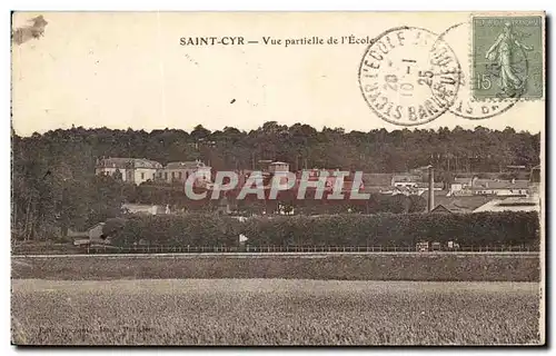 Cartes postales Saint Cyr Vue partielle de I Ecole