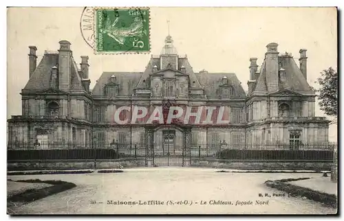 Cartes postales Maisons Laffitte Le Chateau facade Nord