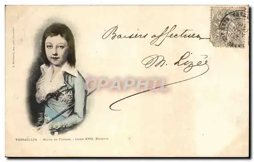 Cartes postales Versailles Musee de Trianon Louis XVII Dauphin