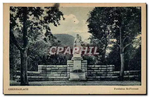 Cartes postales Oberhaslach Fontaine St Florent