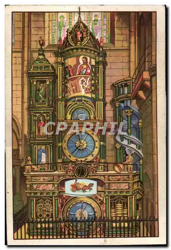 CARTE SYSTEME L Horloge astronorique de la Cathedrale de Strasbourg