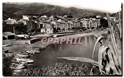 Moderne Karte Collioure Le Plage du Faubourg