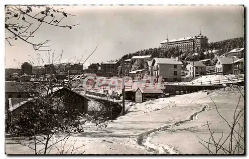 Moderne Karte Font Romeu Vue Generale