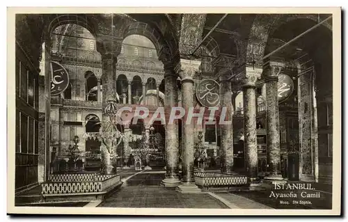 Ansichtskarte AK Istanbul Ayasofia Camii Turkey Turquie