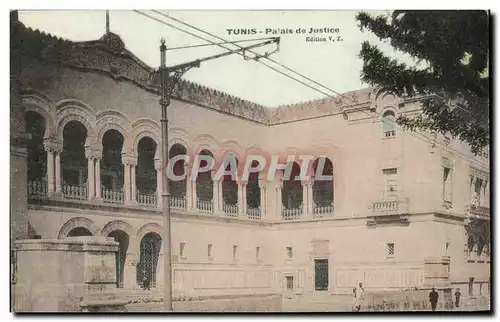 Cartes postales Tunis Palais de Justice Tunisie