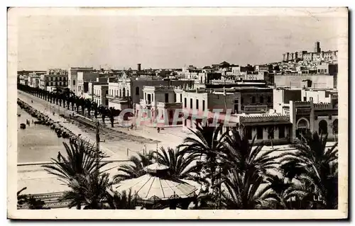 Ansichtskarte AK Sousse Boulevard du President Fallieres Tunisie