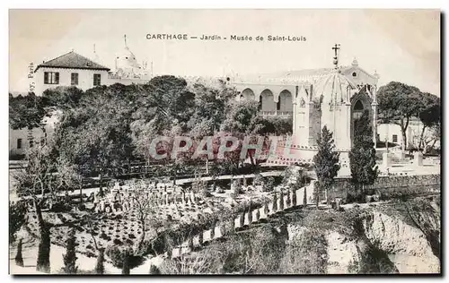 Cartes postales Carthage Jardin Musee de Saint Louis Tunisie