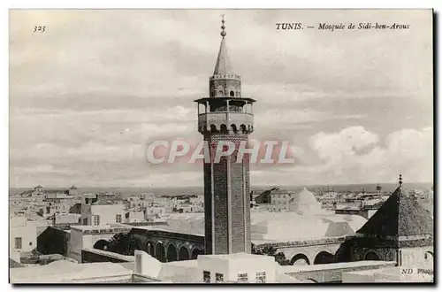 Ansichtskarte AK Tunisie Tunis Mosquee de Sidi ben Arous