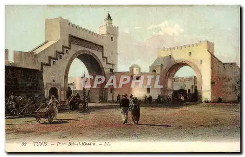 Cartes postales Tunisie Tunis Porte Bab el Khadra