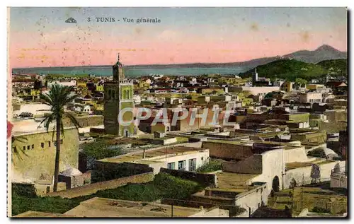 Cartes postales Tunisie Tunis Vue Generale