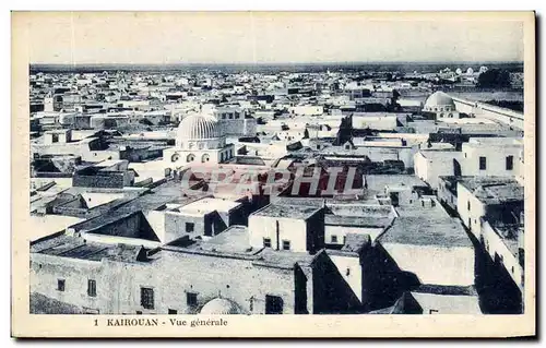Ansichtskarte AK Tunisie Kairouan Vue Generale