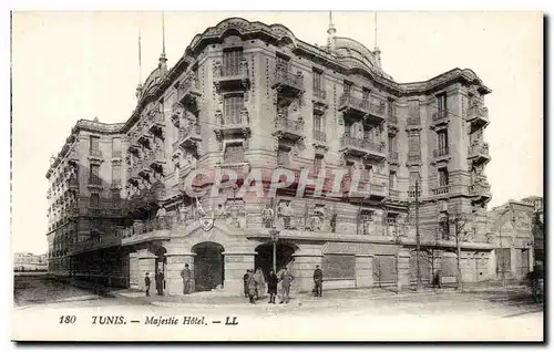 Ansichtskarte AK Tunisie Tunis Majestic Hotel