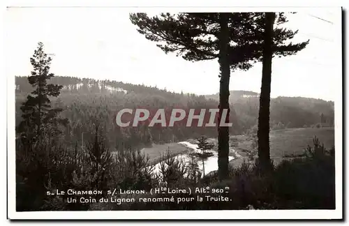 Cartes postales Le Chambon Un Coin du Lignon Renomme Pour la Truite