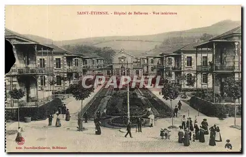 Cartes postales Sainte Etienne Hopital de Bellevue Vue interieure