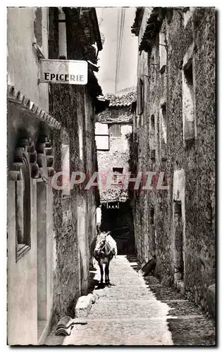 Cartes postales Sainte Agnes Rue Pittoresque