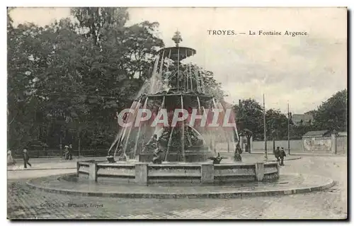 Cartes postales Troyes La Fontaine Argence