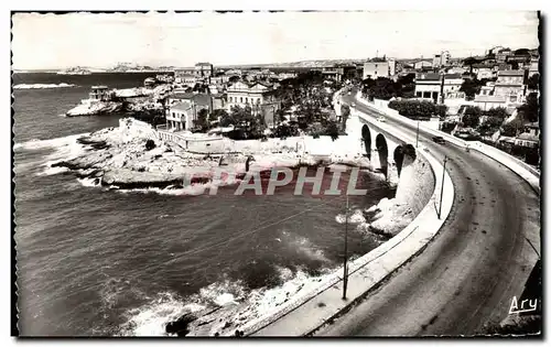 Cartes postales Marseille Promenade de in Corniche Le Petit Nice