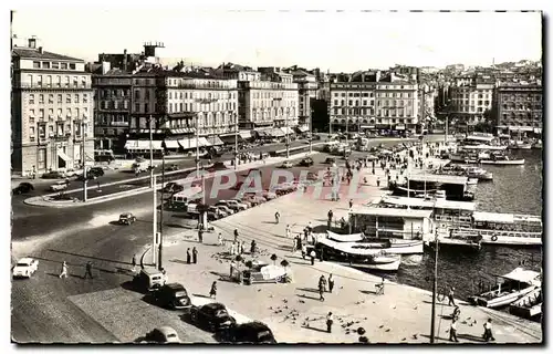 Ansichtskarte AK Marseille Le Quai Les Belges et les hotels