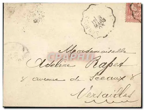 Lettre de faire part Mouchon Sannois 1903