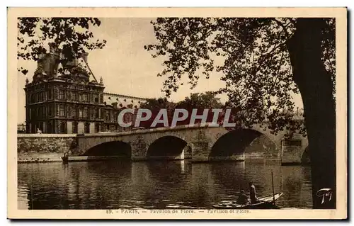 Cartes postales Paris Pavillon de Flore Pavillon of Flore