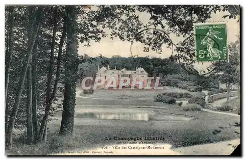 Cartes postales Environs d Epernay Villa des Castaignes Montmort