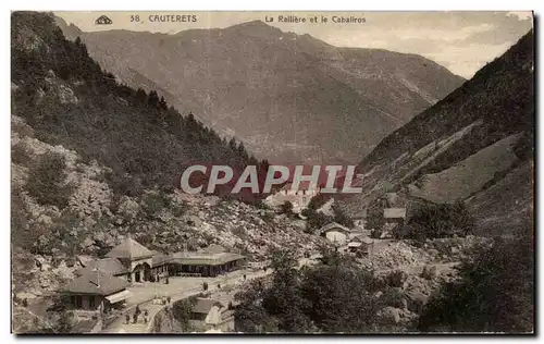 Ansichtskarte AK Cauterets La Raillere et le Cabaliros