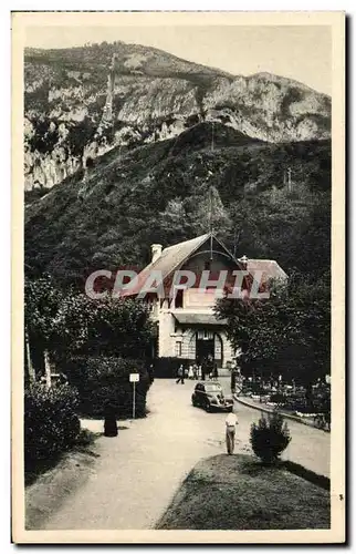 Cartes postales Lourdes La Gare du Pic du Jer Automobile