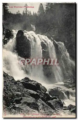 Ansichtskarte AK Cauterets Cascade de Lutour