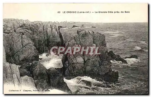 Cartes postales Le Croisic La Grande Cote Pres de Batz