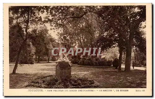 Cartes postales Toulouse Une Pelouse Du Jardin Des Plantes Le Retour De Seysse