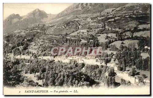 Cartes postales Saint Sauveur Vue Generale