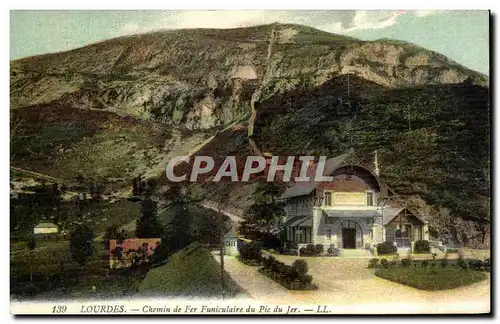 Cartes postales Lourdes Chemin de Fer Funiculaire du Pic du Jer