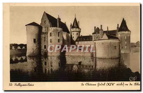 Cartes postales Sully sur Loire Le Chateau Feodal