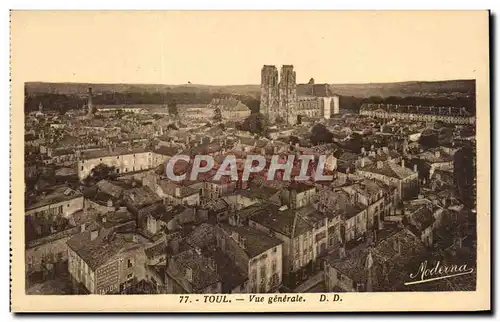 Cartes postales Toul Vue Generale