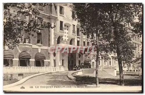 Cartes postales Le Touquet Paris Plage L Hotel Westminster