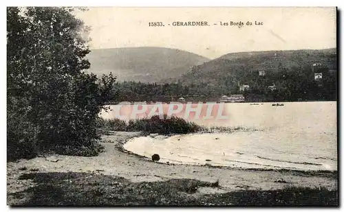 Ansichtskarte AK Gerardmer Les Bords Du Lac