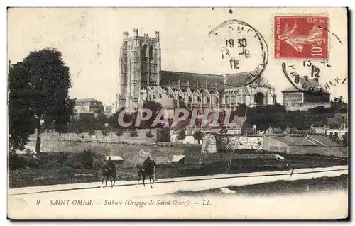 Cartes postales Saint Omer Sithuie Cheval Horse