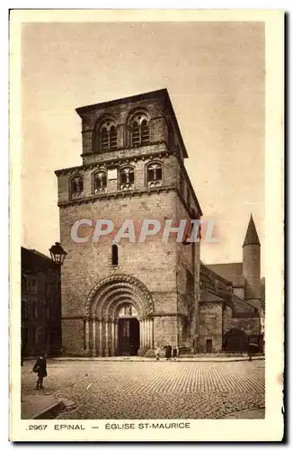 Cartes postales Epinal Eglise St Maurice